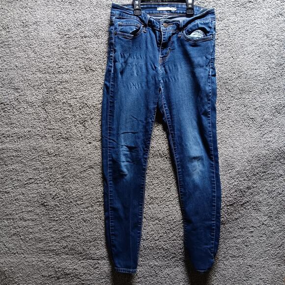 Levi’s 711 High-Rise Skinny Jeans Women’s Size 27 Pre-Owned Denim Pants - Picture 1 of 4
